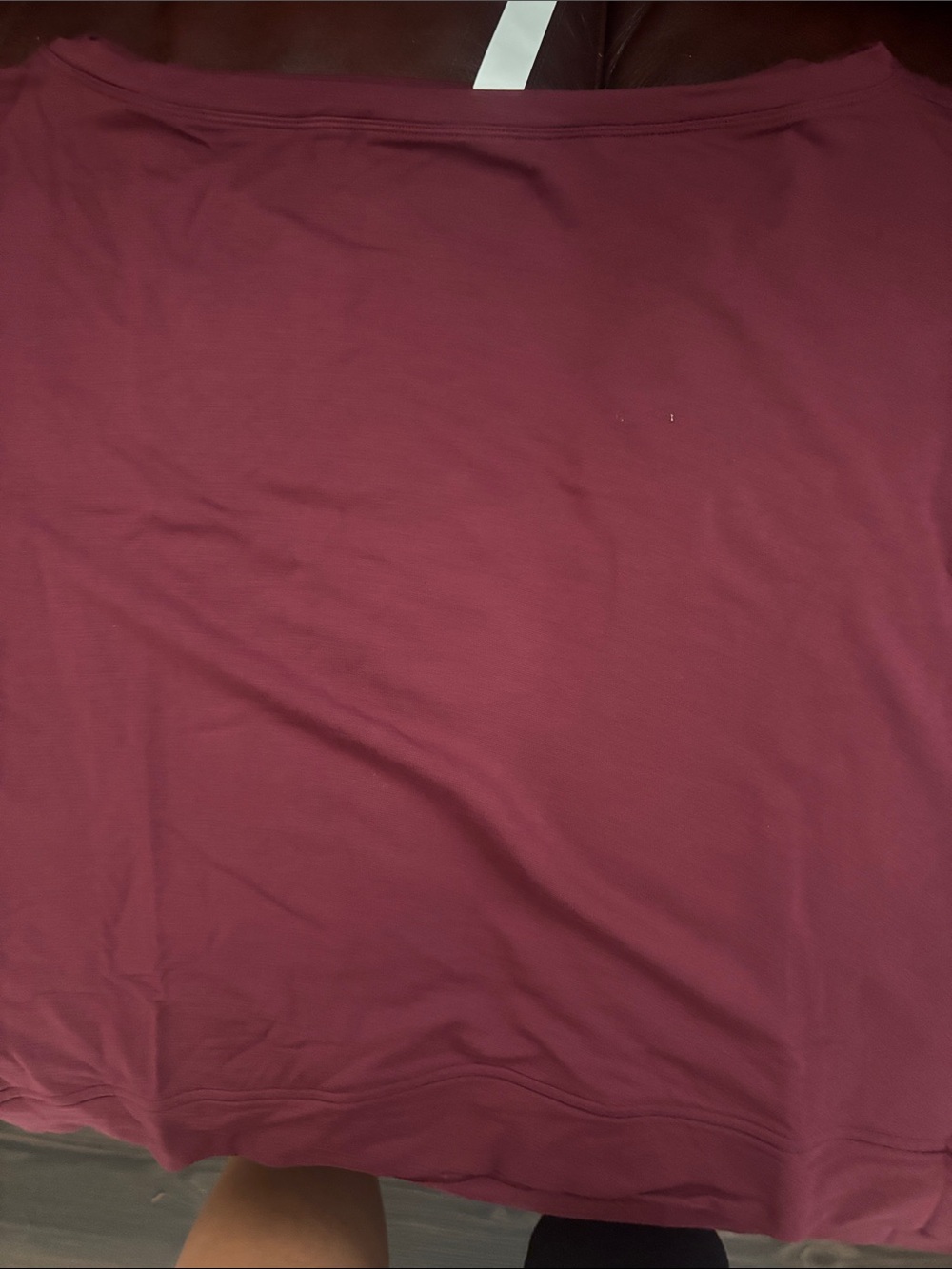 lululemon athletica Women's Crew Sweatshirt in Burgundy